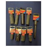 9pc 1/2 Drive Cresent Sockets, Deep Impact,