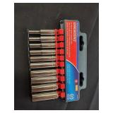 10pc 1/4 Drive Deep Socket Set