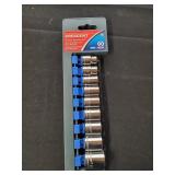 9pc 3/8 Drive Cresent mm Socket Set