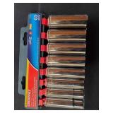 8pc Cresent 1/2 Drive Deep Socket Set