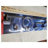 4pc Satun Nickle Bath Set