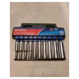 10 Cresent 1/4 Drive mm Socket Set