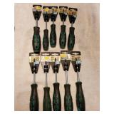 10 pc Ivy Ckassic Tork Screwdrivers