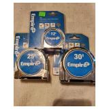 3pc  Empire Tape Measure