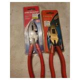 2 pc Crescent Pliers