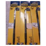 3pc Irwin 5/16" Spade Bit