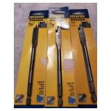 3pc Irwin 7/16" Tri Flute  Bit