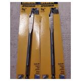 2pc Irwin 3/8" Spade Bit