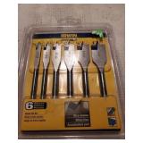 6pc Irwin Spade Bit Set