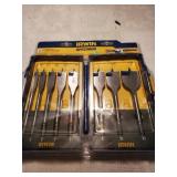 8pc Irwin Wood Spade Bit Set