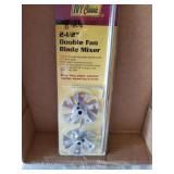 2-1/2" Ivy Classic Double Fan Blade Mixer