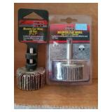 2- 2x1" Mounted Flap Wheel 60,120 grit