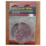10 yard Shop roll 180 grit