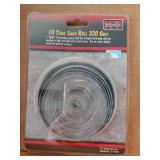 10 yard shop roll 320 grit