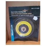 6" Dual action sandimg pad