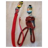22" Red dog collar & 4