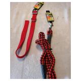22" Red Dog Collar & 4