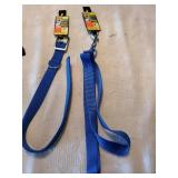 24" Blue  Dog Collar & 4