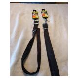24" Black Dog Collar & 6
