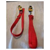 26" Red Dog Collar & 6