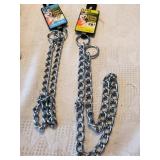 2- Choke Chains 22"& 26"
