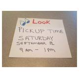 Pick-up times