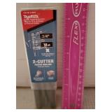 Makita 1/4" Carbide Tipped Bit Set 10 Pack