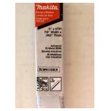 Makita 9"x6TPI 7/8" w x .062 Recipro Blades