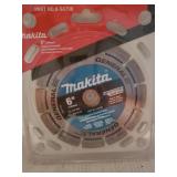 6" Makita 5/8" 7/8" Arbor Premium Diamond Blade