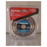 4-1/2" Makita 7/8" Arbor Premium Turbo Diamond