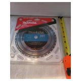 7-1/4" Makita 5/8" Arbor 36T Metal Cutting Blade