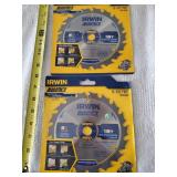 6-1/2 Irwin 18T Construction Saw Bkade