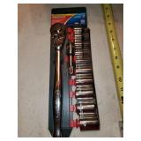 Crescesnt 12pc 1/2" Drive  Socket Set