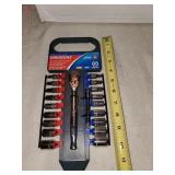 Cresent 1/4 Drive mm 20pc Socket Set