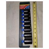 Crescent 1/2 Drive 8pc Impact mm Socket Set