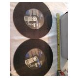 Norton 14"x7/64"x1" Chip Saw Wheel