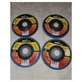 Forney 4-1/2" x7/8" Flap Disk