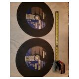 Norton 12"x1/8" x1"  High Speed Cut Off Wheel