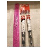 2 Makita 11/16" Ship Auger Bit