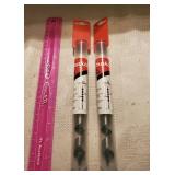 2 Makita 3/4" Ship Auger Bit