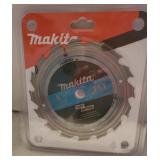 6-1/2" Makita 16T 5/8" Arbor Carbide Tipped Saw