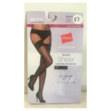 Hanes stockings sz med