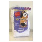 Hanes briefs 10 pairs sz 7