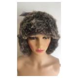 Goodfellow & Co faux fur lined flannel ear flap