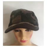 Felt camo cap