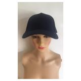 Felt navy baseball cap