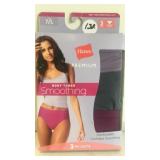 Hanes 3 pairs Hi-cut panties sz 7/lg