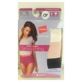 Hanes 3 pairs briefs sz 7/lg