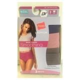 Hanes 3 pairs briefs sz 9/2xl