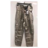 Who What Wear faux leather pants sz 4